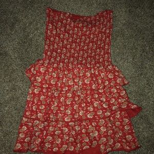 COPY - Denim supply strapless dress!